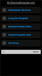 Mobile Screenshot of m-20animalhospital.com